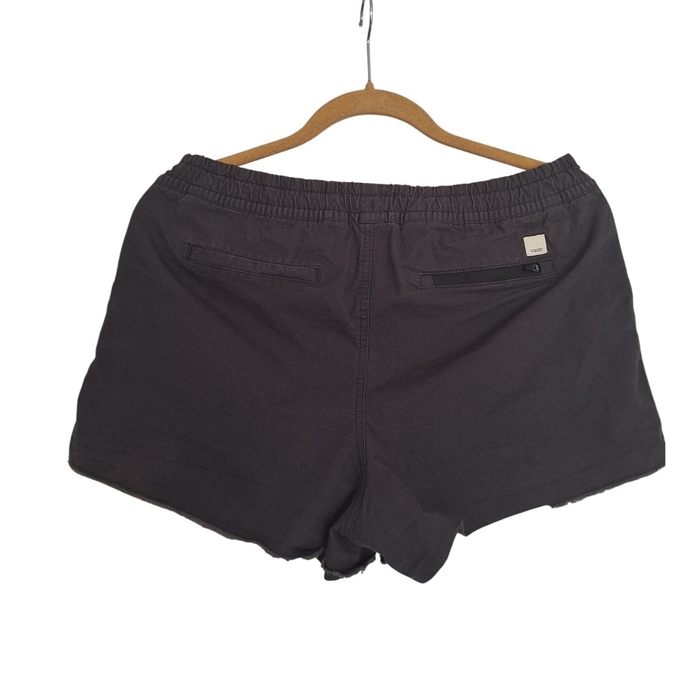 Vuori Shorts Women's  Dark Gray Ripstop Drawstring Pockets Elastic‎ Waist M - Picture 2 of 8